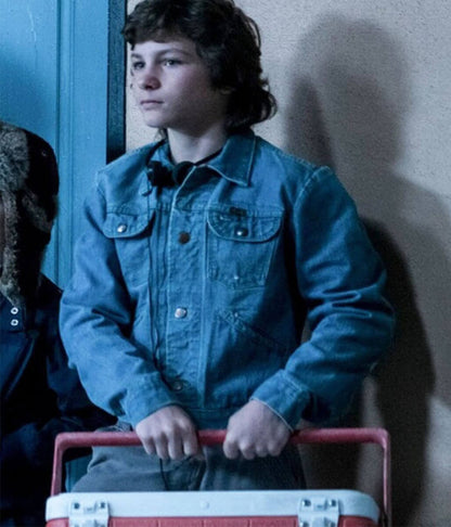 Young Sheldon S01 Georgie Cooper Blue Denim Jacket