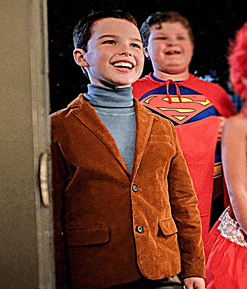 Young Sheldon S02 Iain Armitage Brown Blazer