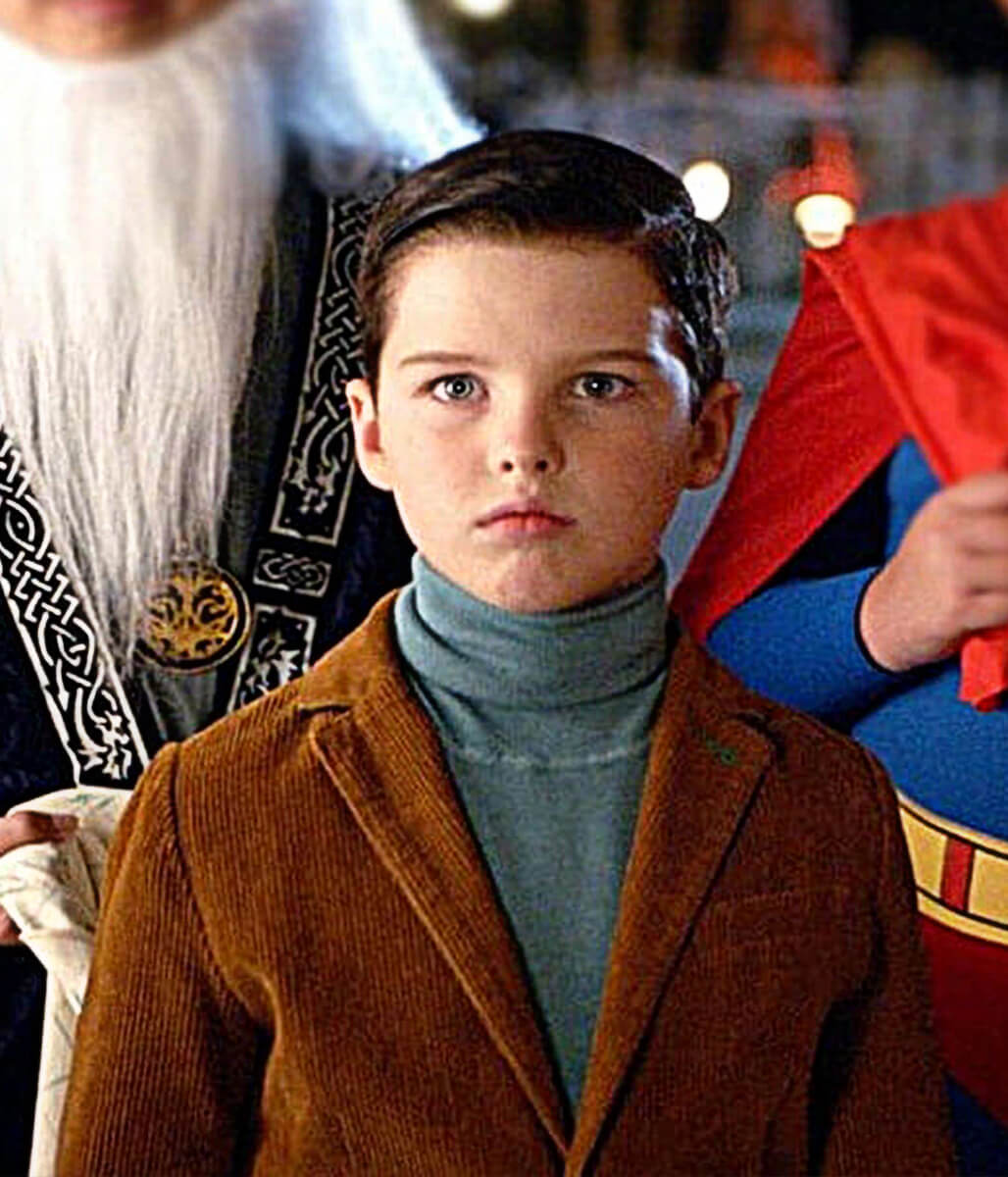 Young Sheldon S02 Iain Armitage Brown Blazer